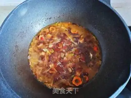 Make Soy beef rice step 6