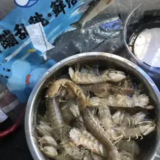 Make Skinned shrimp step 0