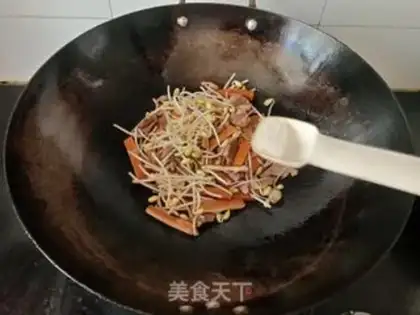 Make Scrambled sprouts step 6