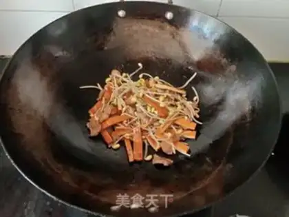 Make Scrambled sprouts step 7