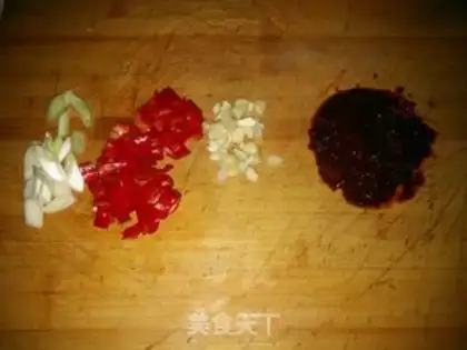 Make Fish and pork and eggplant step 3