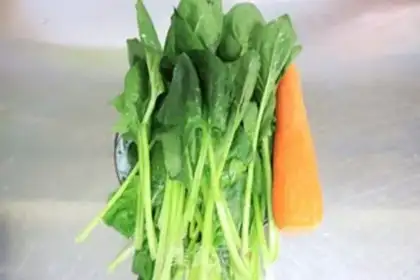 Make A spinach step 0