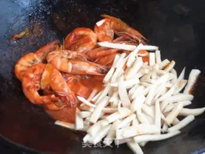 Make Cheese and shrimp noodles step 6