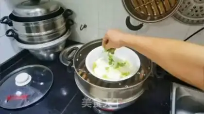 Make Steamed eggs step 8