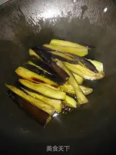 Make Fish and pork and eggplant step 5