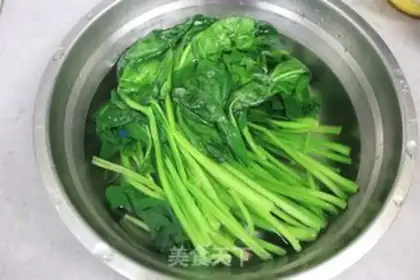 Make A spinach step 2