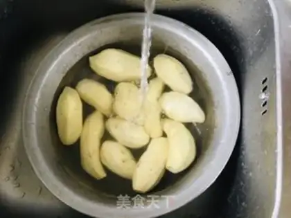 Make Powdered rice step 1