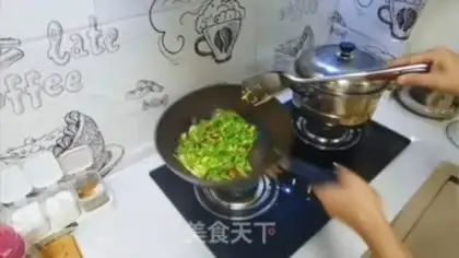 Make Pepper lentils step 2