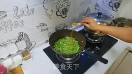 Make Pepper lentils step 4
