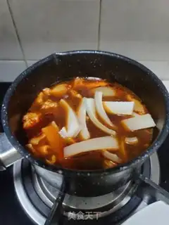 Make Spicy bean petal sauce step 5
