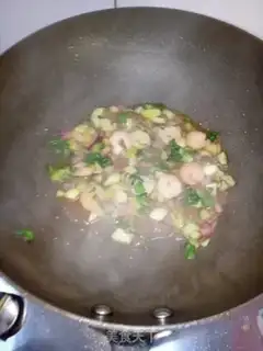Make Shrimp congee step 4
