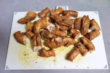 Make Spicy chicken step 9