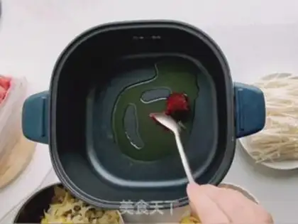 Make Pork fan step 1