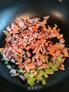 Make Duck bean rice step 1