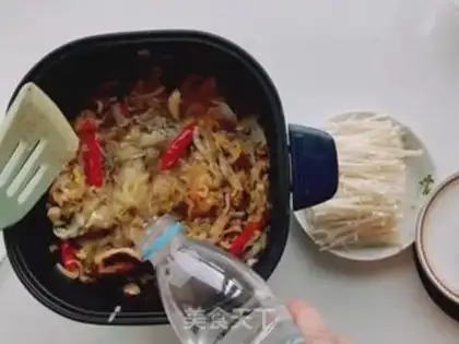 Make Pork fan step 4