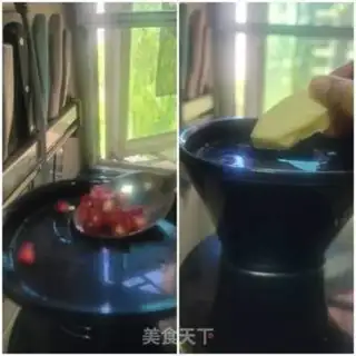 Make Pomegranate apple juice step 2