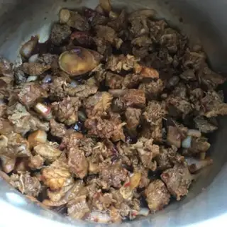 Make Carrot and beef noodles step 7