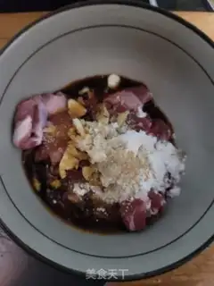 Make Lamb noodles step 1