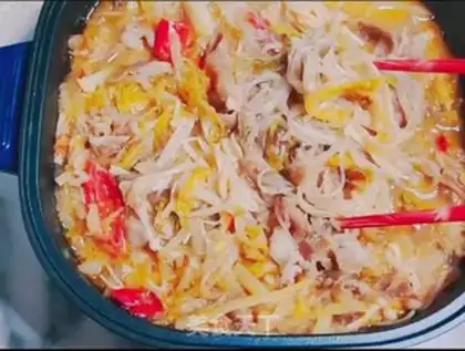 Make Pork fan step 10