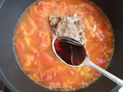 Make Tomato beef noodles step 7