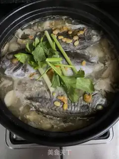 Make Soybean mashed fish step 8