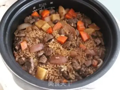Make Beef rice step 9