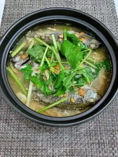 Make Soybean mashed fish step 9