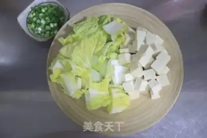 Make Tofu for dolls step 1