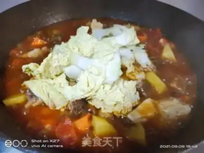 Make Potato chicken step 6