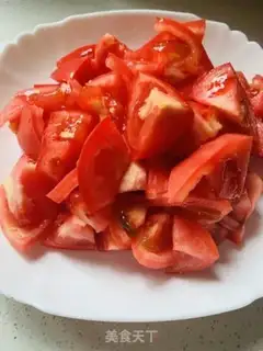 Make Tomato egg noodles step 0