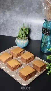 Make Chocolate cake pieces step 17