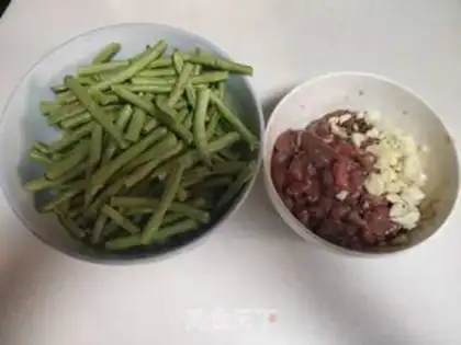 Make Beef bean horns step 0