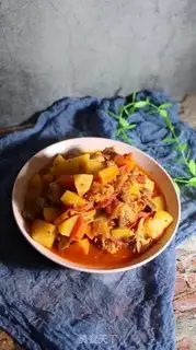 Make Potato chicken step 8