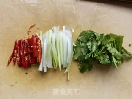 Make Onion fragrance with mollusk step 3