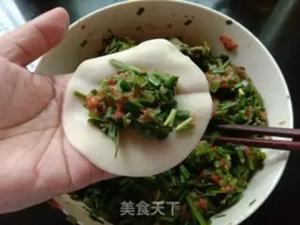 Make Pork dumplings step 5