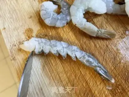 Make Slicky shrimp rice step 0