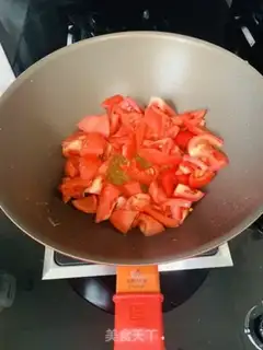 Make Tomato egg noodles step 4