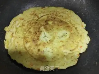 Make Nutrient omelet step 7