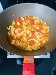 Make Tomato egg noodles step 6