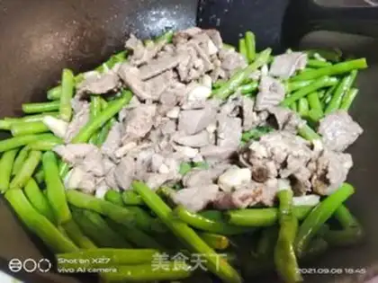 Make Beef bean horns step 5