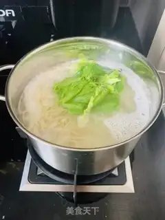 Make Autumn pear stewing snow clams step 7
