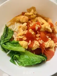 Make Tomato egg noodles step 9