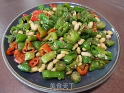 Make Spicy soybeans step 3