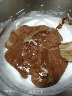 Make Chocolate mousse cake step 7