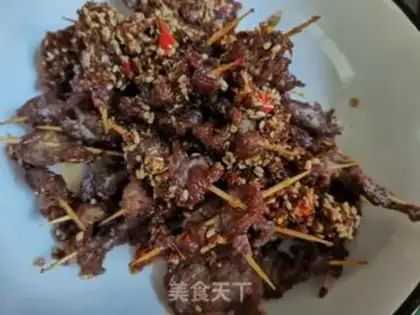 Make ♪ Cold toothpick beef ♪ step 4