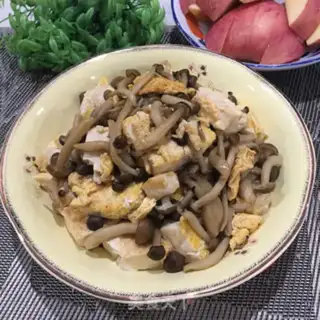 Make Crab mushroom tofu step 9