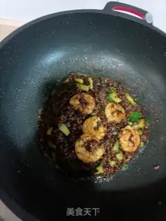 Make Three-coloured rice fried rice step 6