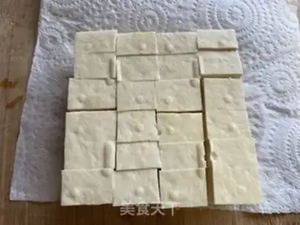 Make Garlic tofu step 0