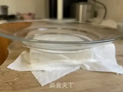 Make Garlic tofu step 1