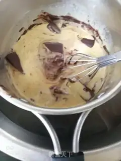 Make Chocolate mousse cake step 17